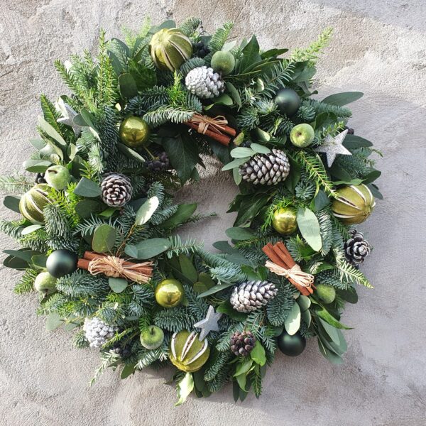 Green Christmas Wreath