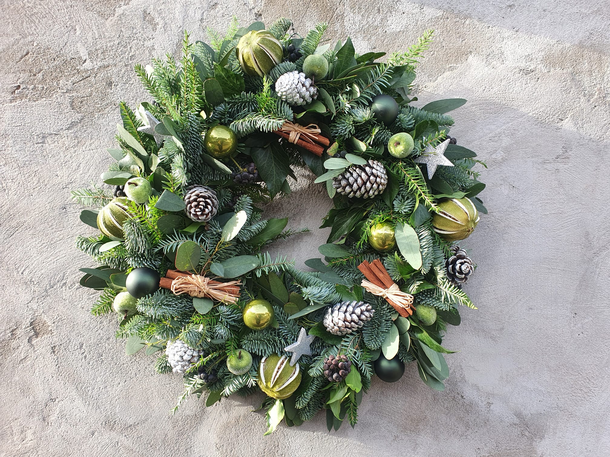 Green Christmas Wreath